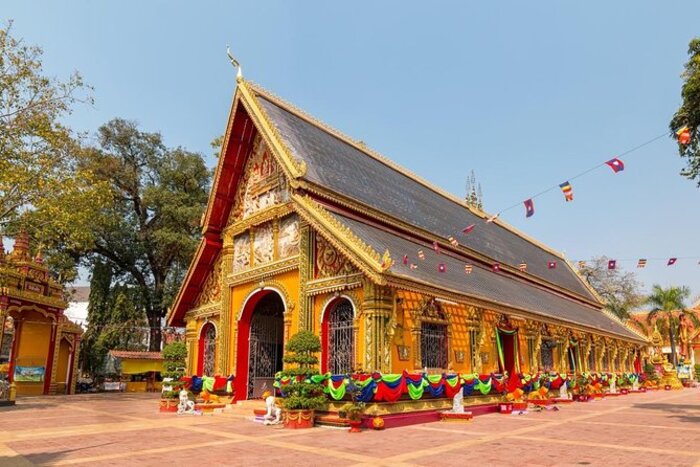 Wat Si Muang in Vientiane, Laos